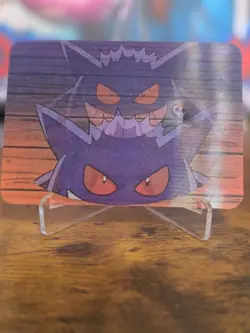 1998 Pokemon Gengar Lenticular Card Viz Video ✨RARE✨😈 - Image 3