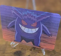 1998 Pokemon Gengar Lenticular Card Viz Video ✨RARE✨😈 - Image 5
