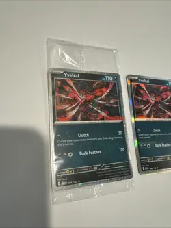 GameStop Yveltal Shining Legends Pokemon Card And Yveltal 88/132 Holo Nm Sealed - Image 2