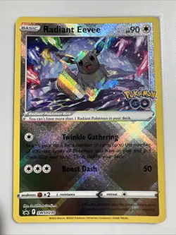 Radiant Eevee SWSH230 SWSH: Sword & Shield Promo Cards Holo - Image 1