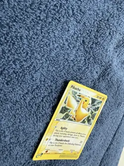 2003 Pikachu 012 Holo Black Star Promo Pokemon Card E Reader - Near Mint NM - Image 4