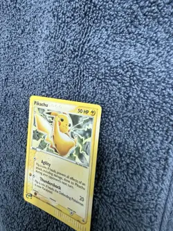 2003 Pikachu 012 Holo Black Star Promo Pokemon Card E Reader - Near Mint NM - Image 5