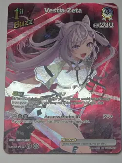 hololive Official Card Game EN - Vestia Zeta (UR) FOIL hBP01-027 - Image 1