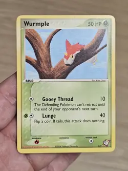 NM Pokemon Cards Wurmple #2/5 Kids WB Creator Art Contest Promo 2004 Vintage - Image 1