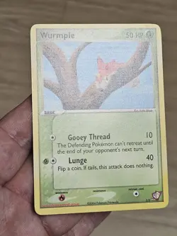 NM Pokemon Cards Wurmple #2/5 Kids WB Creator Art Contest Promo 2004 Vintage - Image 2