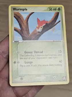 NM Pokemon Cards Wurmple #2/5 Kids WB Creator Art Contest Promo 2004 Vintage - Image 3