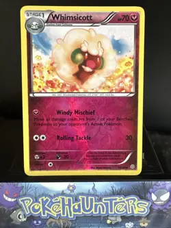 Pokemon Card Whimsicott 56/98 Ancient Origins Reverse Holo Rare Near Mint - Image 1