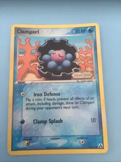 Clamperl Stamped Legend Maker EX Reverse Holo Foil Pokemon Card Holo NM - Image 1