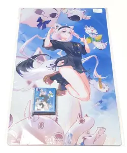 HOLOLIVE Shirakami Fubuki Fubuki Card Sleeve Play Mat Set s_k - Image 2