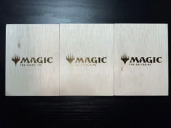 MTG Stainless Token Complete Set Sephiroth Clue Tresure FinalFantasy Wooden Case - Image 2