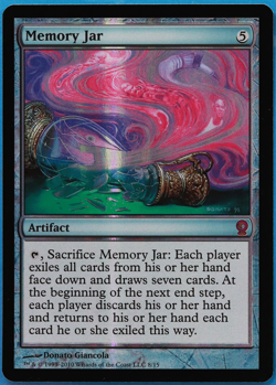 Memory Jar FOIL From the Vault: Relics NM Reserved List MTG Magic Card (502225) - Image 1