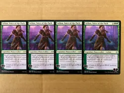 MTG 4x Arlinn, Voice of the Pack 150 War of the Spark Magic the Gathering x4 NM - Image 1