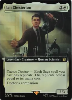 Ian Chesterton (Extended Art) - FOIL - R Universes Beyond: Doctor Who 341 - MTG - Image 1