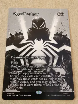 Opposition Agent - #019 Regular (Borderless) Spider Man Eternal-Legal - Mtg - Image 1