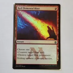 Red Elemental Blast|Masters 25|Foil| NM+|A25 147/249 - Image 1