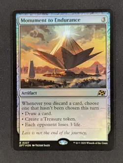 Monument to Endurance Foil 237 R Aetherdrift (DFT) Near Mint - Image 1