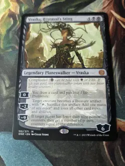 Vraska, Betrayal's Sting Phyrexia: All Will Be One Regular - Image 2
