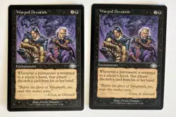 Warped Devotion (2) Planeshift NM MTG Magic the Gathering - Image 1