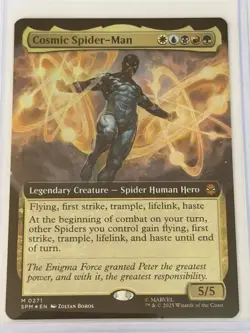 Cosmic Spider-Man Extended Art Marvel's Spider-Man Foil 271 - Image 1