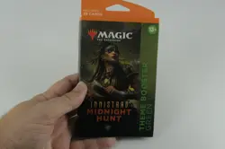 1x Innistrad: Midnight Hunt Theme Booster Pack - Green - Factory Sealed - MTG Se - Image 1