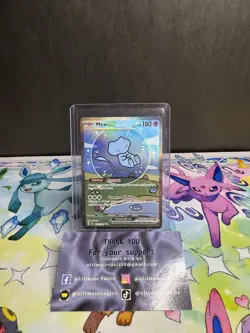 Pokemon TCG Mew EX 232/091 Special Illustration Rare Bubble Mew NM - Image 1