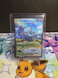 Pokemon TCG Mew EX 232/091 Special Illustration Rare Bubble Mew NM - Image 2