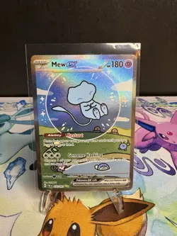 Pokemon TCG Mew EX 232/091 Special Illustration Rare Bubble Mew NM - Image 3