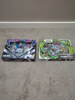 Pokemon TCG Arceus V Figure Collection & Kleavor Vstar Premium Collection Boxes 820650850165 - Image 3