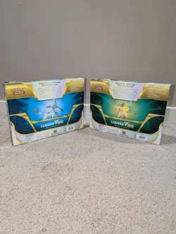 Pokemon VSTAR Special Collection Leafeon Glaceon (Lot of 2) Evolving Skies - Image 2