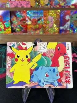 Mewtwo VS Pikachu #398 Pokemon Vintage Prism Vending Sticker NM US SELLER - Image 2