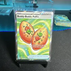 Buddy-Buddy Puffin 167/132 Mega Evolution Full Art Trainer Pokemon TCG NM - Image 1