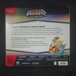 Pokemon TCG Prismatic Evolutions Poster Collection Box Lot of 6 Boxes w/ Display - Image 2