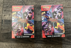 Lot Of 2 Pokemon TCG Scarlet Violet Destined Rivals Booster Bundles NEW IN HAND - Image 1