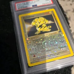 Pokemon PSA 9 MINT Best of Game Promo Electabuzz #1 Reverse Foil swirl - Image 2
