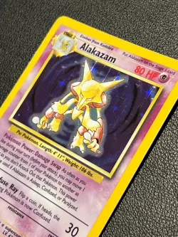 Alakazam / Simsala - Base Set - #1/102 - Pokemon TCG - English - Rare Holo - Image 4