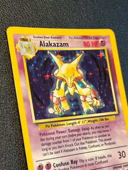 Alakazam / Simsala - Base Set - #1/102 - Pokemon TCG - English - Rare Holo - Image 5