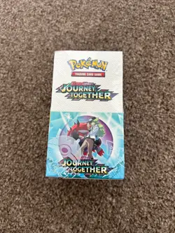 Factory Sealed ✅Pokemon TCG Journey Together Half Booster Box 18 Pack UK Seller - Image 1
