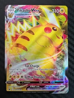 Pokemon TCG Pikachu VMAX SWSH Black Star Promos SWSH286 Holo Promo NM - Image 1
