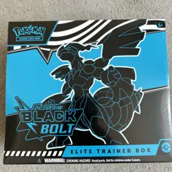 Pokemon TCG Black Bolt Elite Trainer Box ETB - Brand New SEAL IN HAND - Image 1