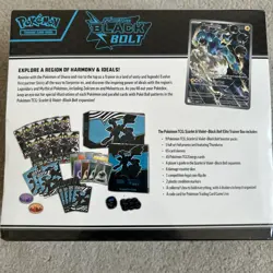 Pokemon TCG Black Bolt Elite Trainer Box ETB - Brand New SEAL IN HAND - Image 2