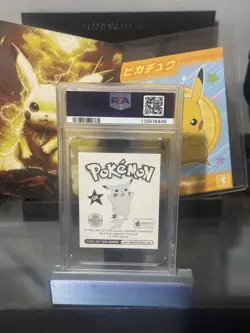 PIKACHU PSA 9 1999 MERLIN POKEMON #S30 PRISM - Image 2