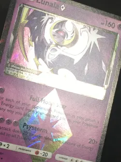 Pokemon TCG Lunala 62/156 Prism Star Holo Rare SM Ultra Prism NM - Image 2
