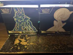 Pokemon Center Mega Evolutions ETB Set of 2 (Factory Sealed) - Image 1