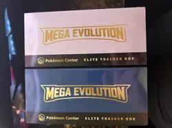 Pokemon Center Mega Evolutions ETB Set of 2 (Factory Sealed) - Image 2