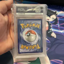 2017 Pokemon Sun & Moon Guardians Rising Full Art Alolan Ninetales GX #132 PSA 9 - Image 2