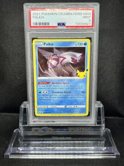 Pokemon Palkia #004/025 Celebrations 25th Anniversary Collection PSA 9! - Image 1