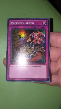 Reckless Greed LCYW-EN285 Legendary Collection 3: Yugi's World 1st Edition - Image 2