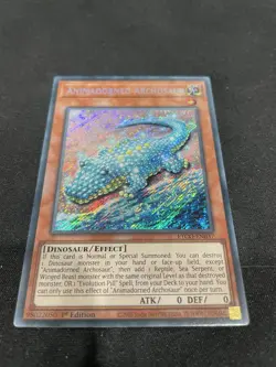 Yu-Gi-Oh! Animadorned Archosaur ETCO-EN037 Secret Rare 1st Edition NM - Image 2