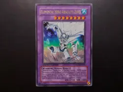 Yugioh - Elemental Hero Absolute Zero YG04-EN001 Ultra Rare Promo - Image 1
