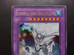 Yugioh - Elemental Hero Absolute Zero YG04-EN001 Ultra Rare Promo - Image 2